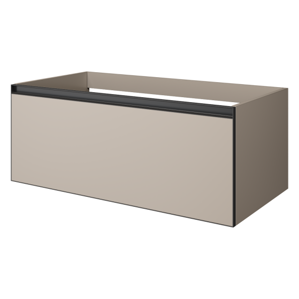 QUATRO 1 100CM  тумба DAPHNE профиль ANTHRACITE 