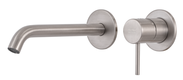 Смеситель для раковины Remer X Style X15PLXV, сталь 