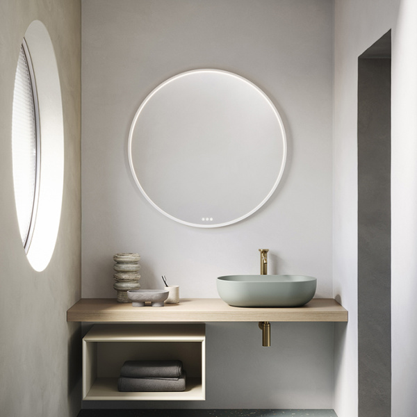 Catalano SFERA Раковина 60x37 h16 накладная, без отв. под смеситель, покрытие Cataglaze+, цвет Aqua Satinato 