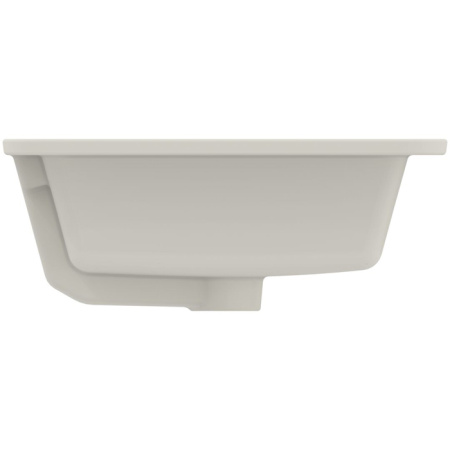 Ideal Standard Strada Раковина 595х440 мм, прямоугольная с переливом, встраиваемая снизу без отв. под смес., с крепежом, цвет: белый глянец 