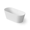 DEA DESIGN Shadow Ванна отдельностоящая 160x70xh58 см, материал: Solid Surface искуственный камень, цвет: White №18