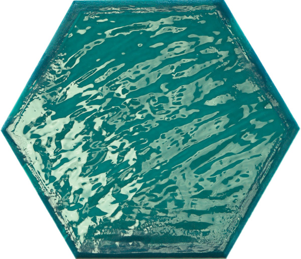 RAIN AQUAMARINE HEX 19,8*22,8 (КГ) 0,84м(24шт)/40,32м 