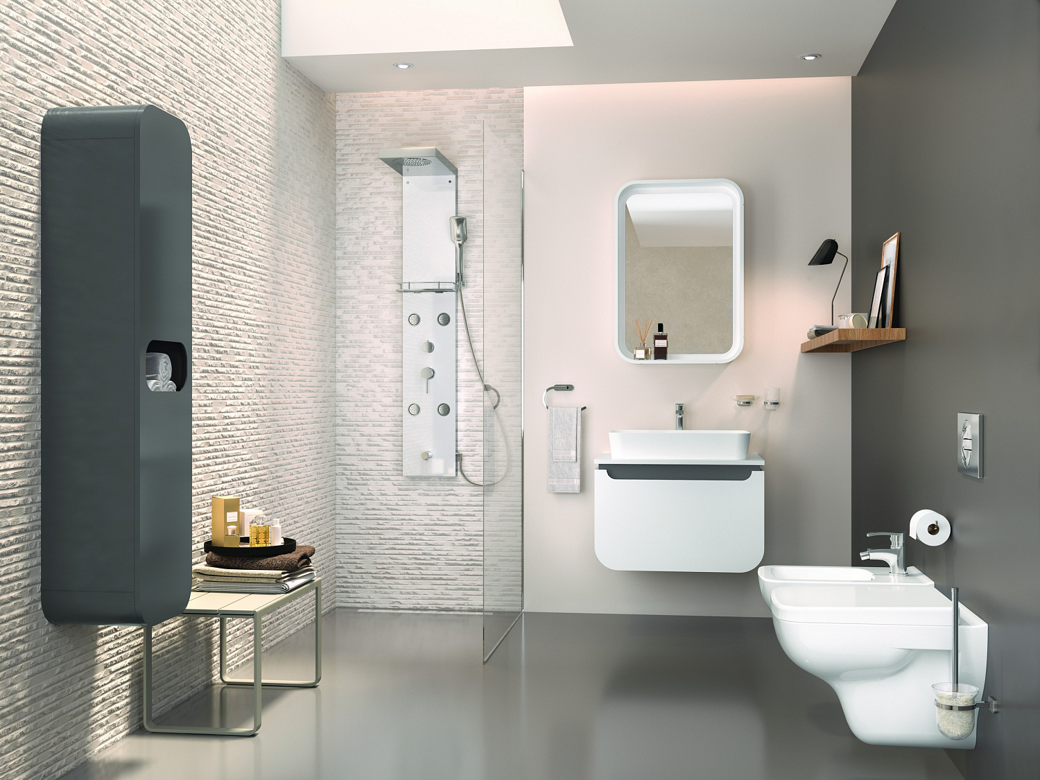 PION PLUS Боковой шкаф PN2160.01.GR