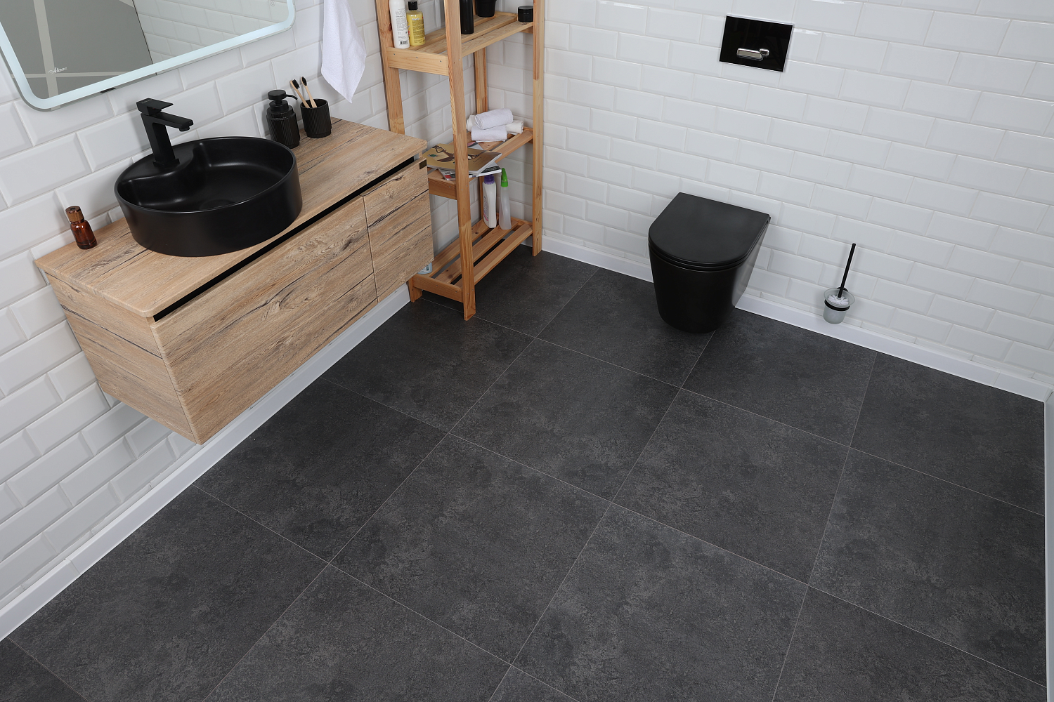 Керамогранит Realistik Safia black 60x60