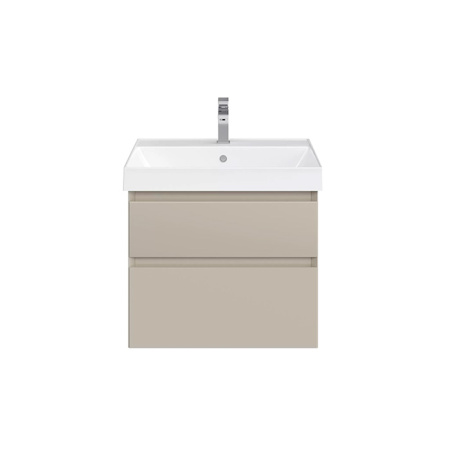 Kerama Marazzi Тумба CUBO подвесная с ящиками 60, лимо матовая 