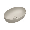 Catalano SFERA Раковина 60x42 h16 накладная, без перелива, без отв. под смеситель, покрытие Cataglaze+, цвет Sabbia Satinato