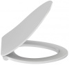 E22124-00 сиденье для унитаза NOUVELLE VAGUE компак тонкое, термодюропласт, микр., быстр. сн.(белый)