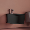 Artceram ATELIER Биде подвесное 52х37см, с 1 отв под смеситель, цвет: черный матовый