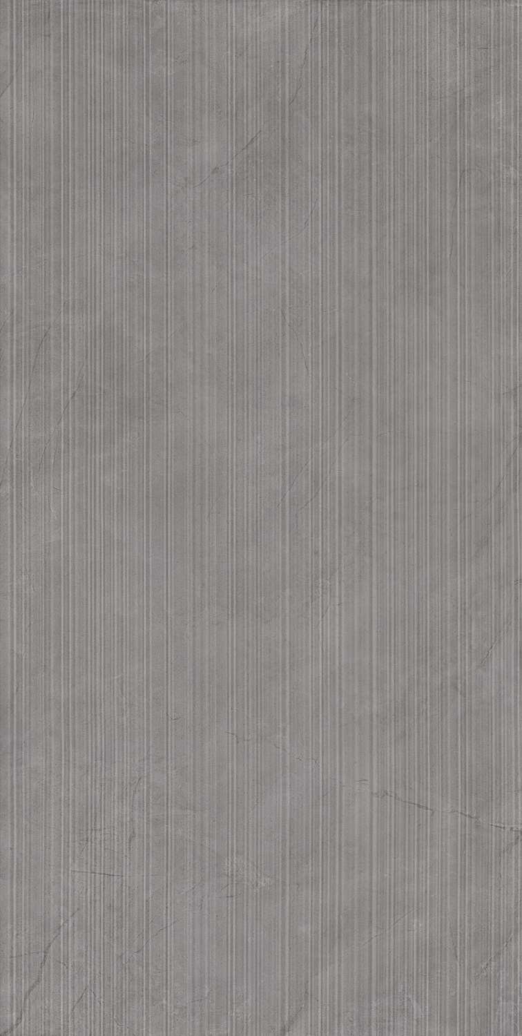 Керамогранит Realistik Fog Gris Linear Stonelo Carving 60x120