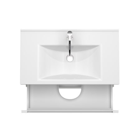 Тумба под раковину/столешницу/столешницу/столешницу Дион, Белый мат 100 