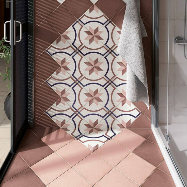 ART NOUVEAU BURGUNDY 