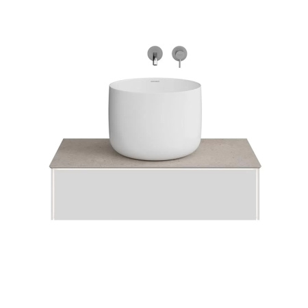 Kerama Marazzi Тумба MAGICA подвесная 90, 1 ящик, утренний серый матовый 