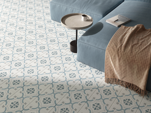  36157 SIROCCO GREEN PETALS 22,3х22,3х0,9 см 