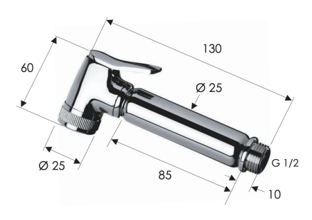 Гигиенический душ Remer 332OLX 