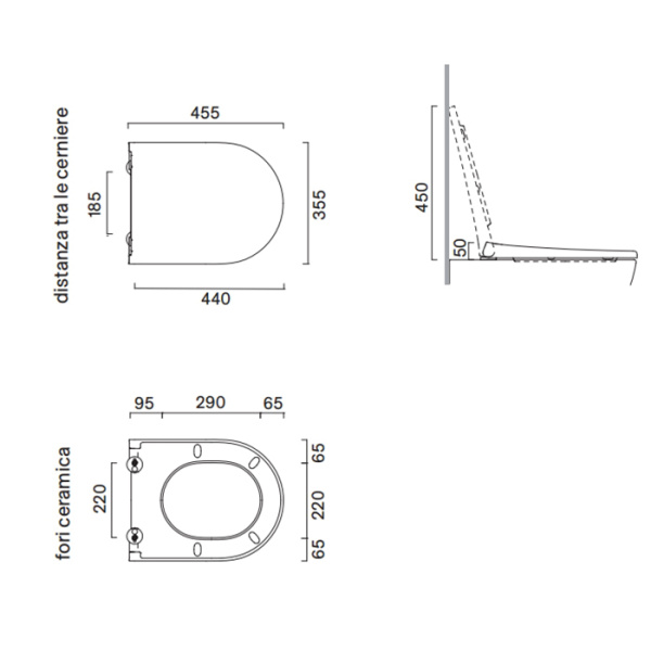 Catalano SFERA-ZERO Сиденье BASIC с микролифтом, цвет белый глянцевый 