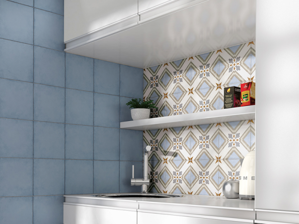 ART NOUVEAU SKY BLUE 