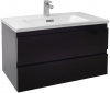 EB2053-J52 Тумба для раковины 80 см, цвет блестящий черный