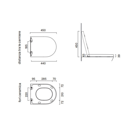 Catalano SFERA-ZERO Сиденье AVVOLGENTE с микролифтом, цвет белый глянцевый 