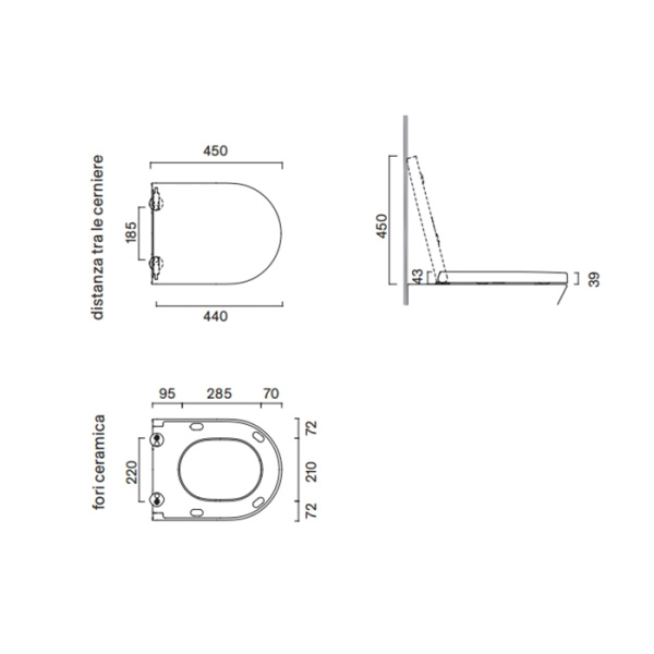 Catalano SFERA-ZERO Сиденье AVVOLGENTE с микролифтом, цвет белый глянцевый 