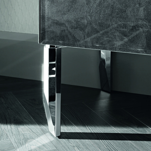 VITAGE milldue edition Раковина ZURIGO81 накладная 81х44.2хh14см без перелива c 3отв. ceramilux/сталь, цвет: белый/сталь 