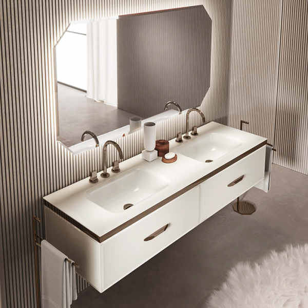 VITAGE milldue edition Зеркало CRYSTAL 1620х884х30 мм., со светодиодной подсветкой 