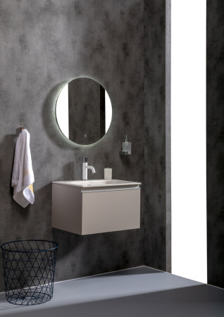 Тумба без раковины Vallessi 60*46см КАШЕМИР матовый, 1 полка 