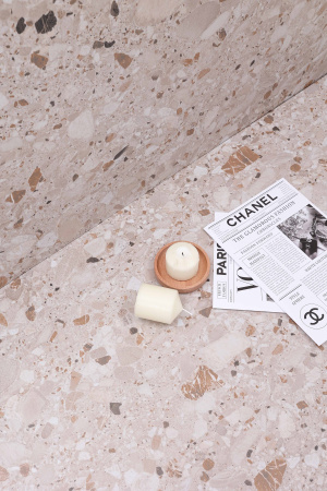  Terazzo Crema Carving 60x120 