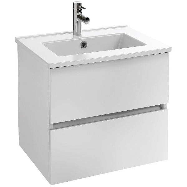 EB2381-J5 Tolbiac Тумба под раковину 60см, 2 ящика, цвет белый лак 