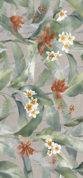 Керамогранит Floresta 17550 джунгли многоцветный ректификат 60x120 