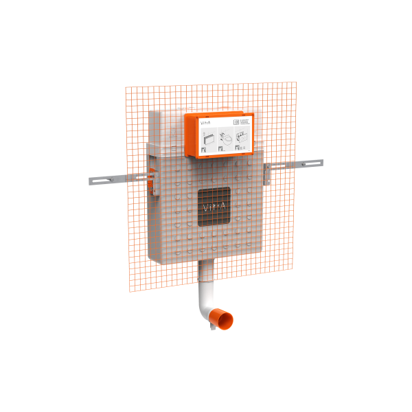 V12 Скрытый бачок для приставных пристенных унитазов 3/6 л (замена кода 742-1740-01) 
