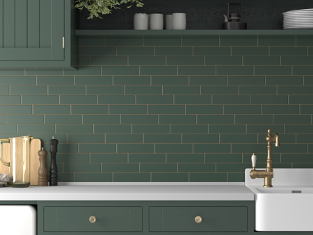  28455 COSTA NOVA Laurel Green Matt 5x20 см (108 кор./палл.) 