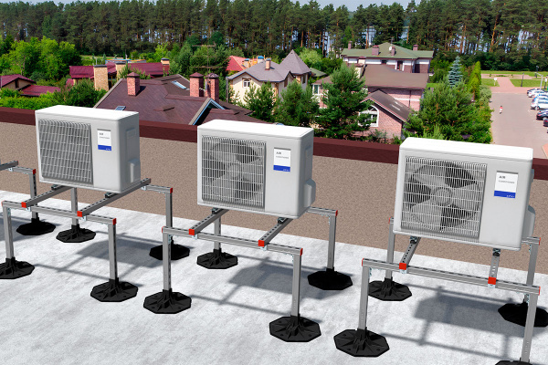 HILST Кровельная система HILST PLATFORM ML - 150 кг (набор для сбора одной рамы) 