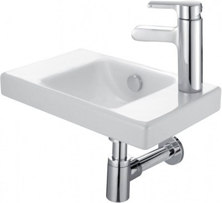 E4799G-00 раковина ODEON UP отв справа /40х25/ (бел) 