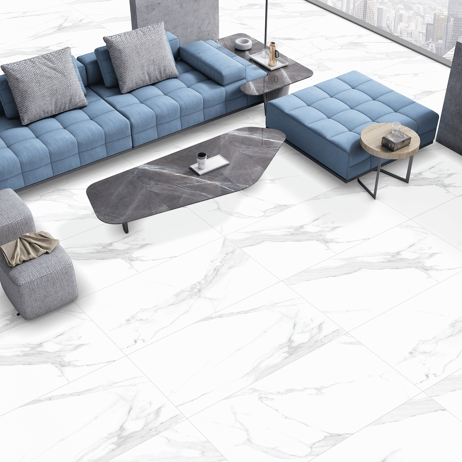 Керамогранит Realistik Miami Natural Glossy 60x120