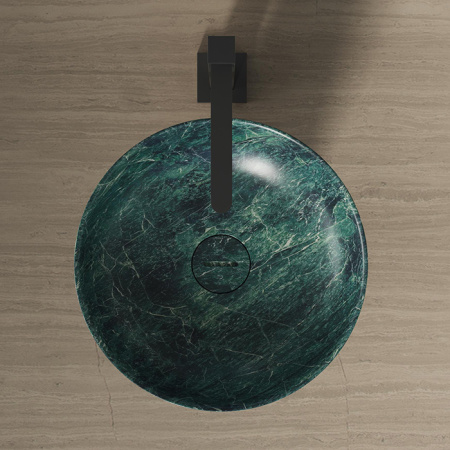 DEA DESIGN Marble Раковина Venezia из мрамора наполньная h850х500х500 мм , цвет Stone Green 