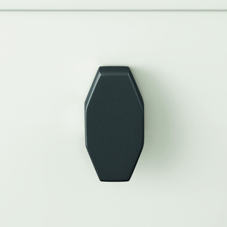 VITAGE milldue edition Раковина CRYSTAL 664х472х120 мм, без перелива, c 3 отверстиями для смесителя, Ceramilux, с донным клапаном, цвет бел глянцевый 