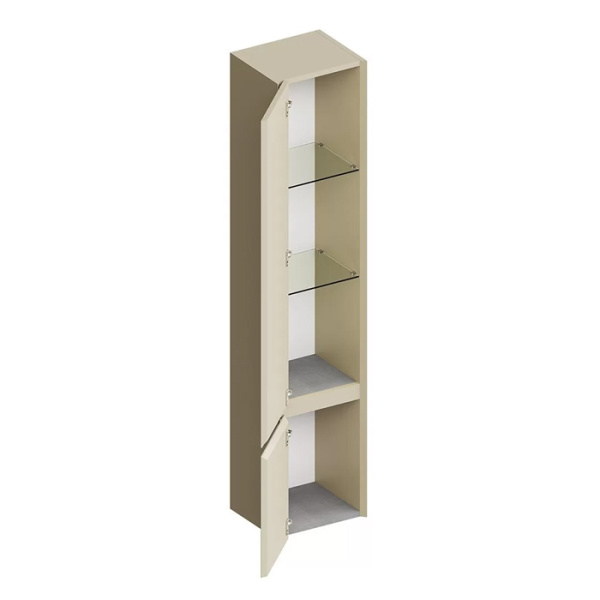 Kerama Marazzi Пенал CUBO подвесной левый 165, лимо матовый 