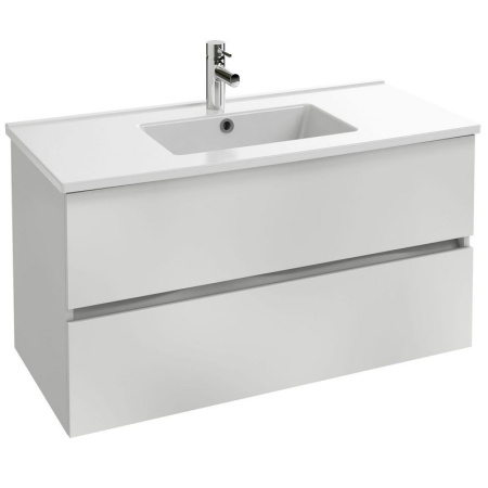 EB2383-J5 Tolbiac Тумба под раковину 100см, 2 ящика, цвет белый лак 