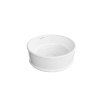 Kerama Marazzi Раковина CIRCO накладная 36*36*13,5см, без отв. под смеситель, без перелива, цвет белый глянцевый