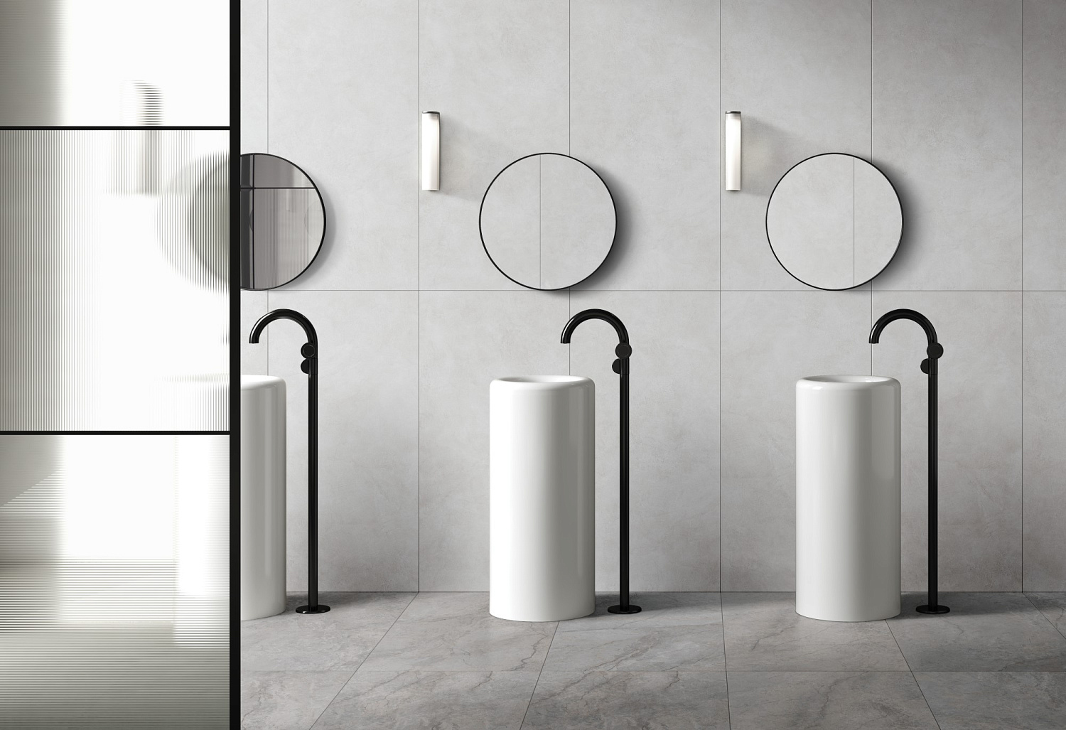 Микроцемент Светло-Серый Матовый R10a 60x120