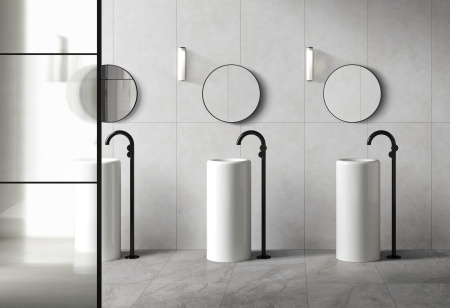 Микроцемент Светло-Серый Матовый R10a 60x120 