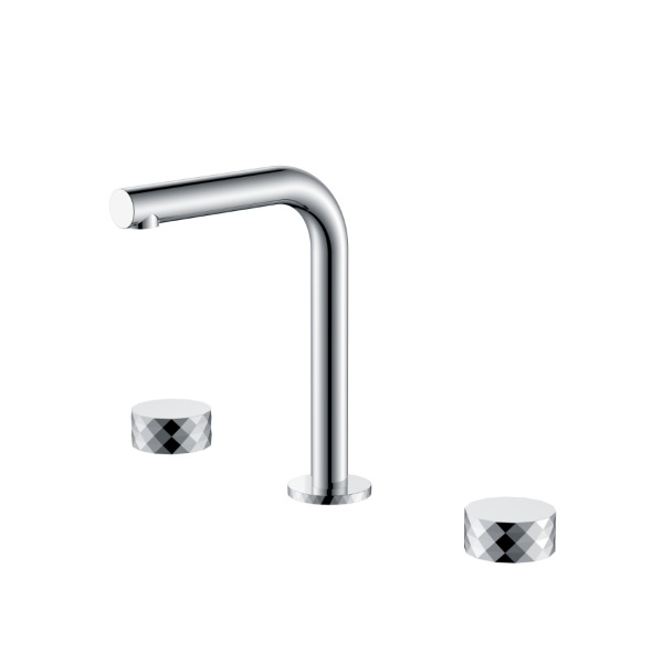 Смеситель на столешницу STICK DIAMOND на 3 отв. CHROME 