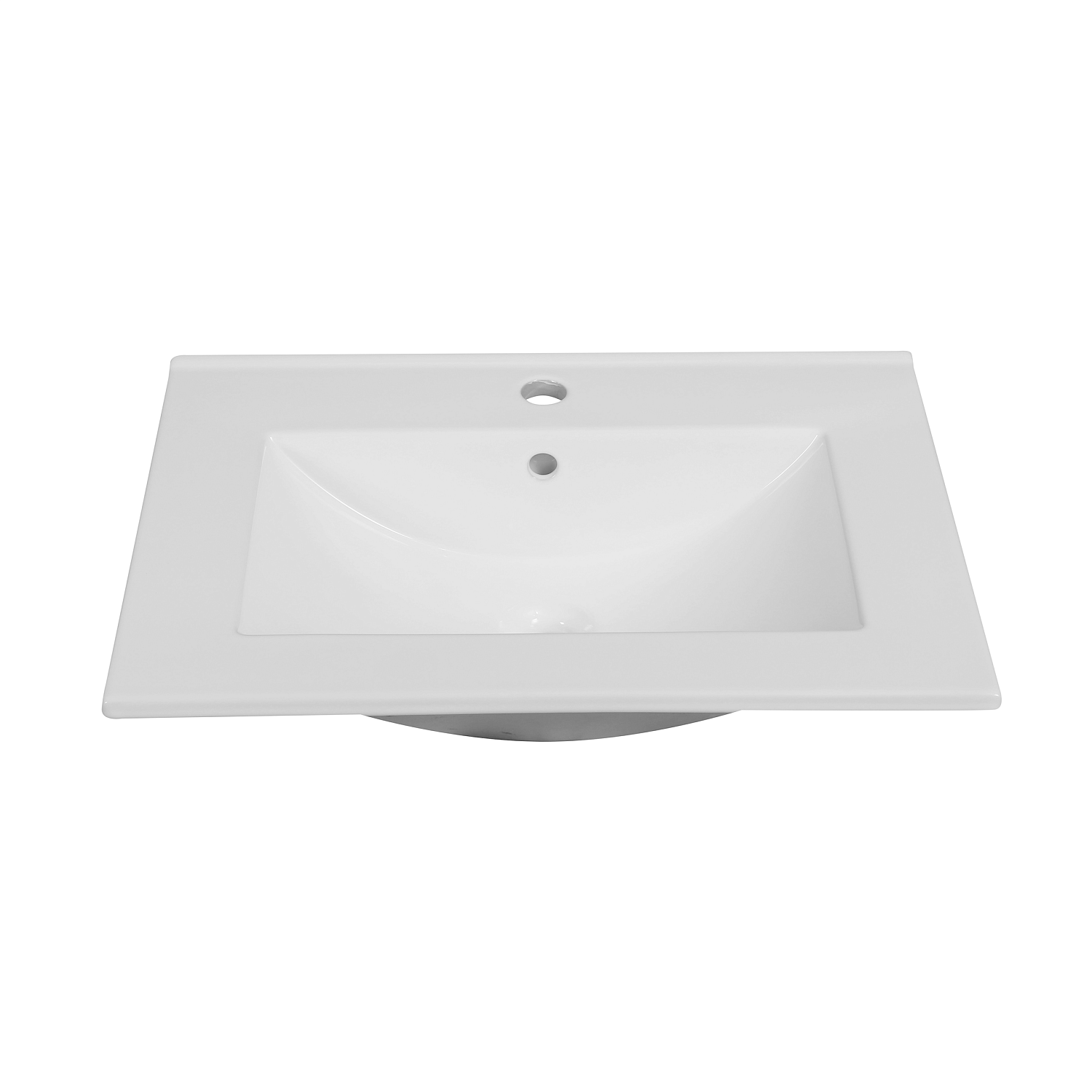 Раковина накладная Oliveeka, белая, NS60