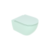 Чаша подвесного унитаза со смывом Smart Clean GSG Ceramic Design Like LKWCSO024, бирюзовый глянцевый