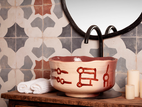  42697 FS FARFALLA BLUE 45х45x0,95 см 