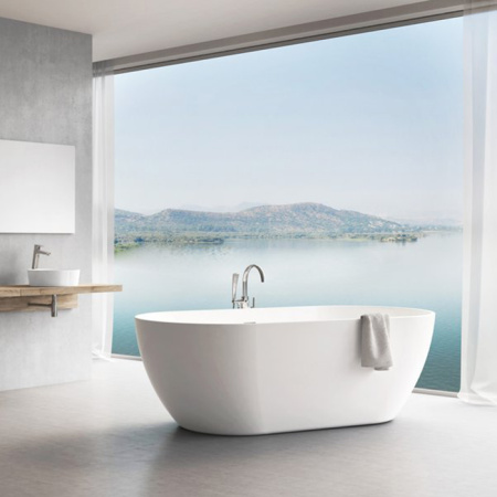 RAVAK Freedom Ванна отдельностоящая FREEDOM O 1690х800 белая (слив-перелив - хром) 