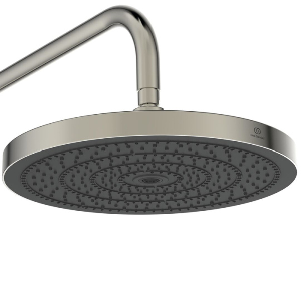 Ideal Standard Ceratherm Solos Душевая стойка, термостат, верхний душ 30см, руч.душ 13см, шланг 175см, цвет: PVD Silver Storm 