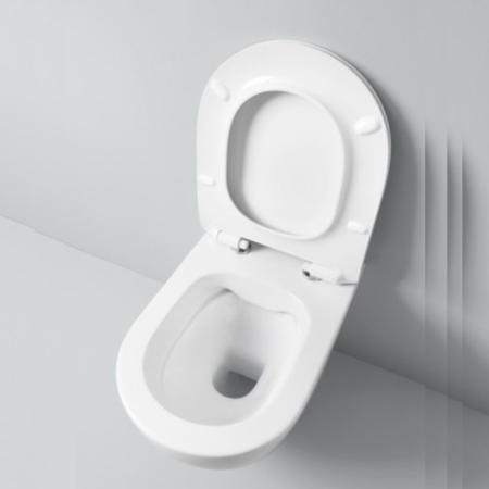 Artceram FILE 2.0 Унитаз подвесной  безободковый 52х36см, с крепежом, цвет: белый 