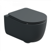 Чаша подвесного унитаза со смывом Smart Clean GSG Ceramic Design Hit! HIWCSO028, Ebano Matt