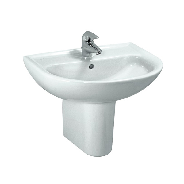 Laufen Pro  Раковина 60х48х16,5 см,подвесная с 1 отв. под смеситель по центу, c переливом, цвет: белый 